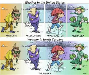 comic strip about weather